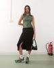 Noisy May Noisy May denim midi skirt in black - 1
