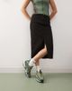 Noisy May Noisy May denim midi skirt in black - 2