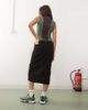 Noisy May Noisy May denim midi skirt in black - 3