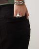 Noisy May Noisy May denim midi skirt in black - 4
