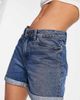 Noisy May Noisy May denim Mom shorts in medium blue-Blues - 3