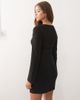 Noisy May Noisy May flare sleeve knit mini dress in black - 3