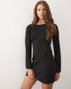Noisy May Noisy May flare sleeve knit mini dress in black - 4