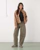 Noisy May Noisy May fleece in beige leopard-Neutral - 2