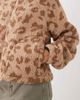 Noisy May Noisy May fleece in beige leopard-Neutral - 3