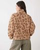 Noisy May Noisy May fleece in beige leopard-Neutral - 4