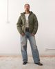 Noisy May Noisy May hooded puffer jacket in khaki-Green - 2