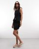 Noisy May Noisy May linen mix vest in black - part of a set - 2