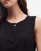 Noisy May Noisy May linen mix vest in black - part of a set - 3