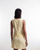 Noisy May Noisy May linen mix vest in buttermilk - part of a set-Yellow - 4