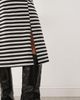 Noisy May Noisy May midi T-shirt dress in black stripe - 3