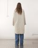 Noisy May Noisy May midi trench coat in beige-White - 4