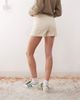 Noisy May Noisy May Moni high rise denim shorts in ecru-White - 2