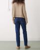 Noisy May Noisy May Moni high rise slim straight jeans in dark blue denim - 2