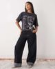 Noisy May Noisy May oversize T-shirt with summer graphic in charcoal-Gray - 2
