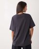 Noisy May Noisy May oversize T-shirt with summer graphic in charcoal-Gray - 3
