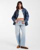 Noisy May Noisy May oversized denim jacket in vintage blue - 2