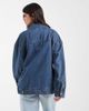 Noisy May Noisy May oversized denim jacket in vintage blue - 4