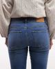 Noisy May Noisy May Rae low rise super slim jeans in medium blue denim-Black - 4