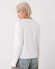 Noisy May Noisy May regular fit long sleeve t-shirt in white - 4