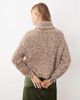 Noisy May Noisy May roll neck knit sweater in multicolored yarn-White - 4
