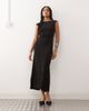 Noisy May Noisy May ruche detail blackless maxi dress in black - 3