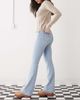 Noisy May Noisy May Sallie high rise slim flare jeans in light blue wash - 3