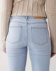 Noisy May Noisy May Sallie high rise slim flare jeans in light blue wash - 4