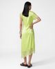 Noisy May Noisy May satin maxi dress with lace details in green - 2