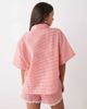 Noisy May Noisy May seersucker boxy shirt in red gingham - part of a set - 3