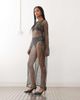 Noisy May Noisy May sequin mesh maxi dress in black - 1