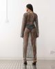 Noisy May Noisy May sequin mesh maxi dress in black - 3