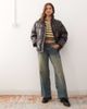 Noisy May Noisy May shiny puffer jacket in black - 3