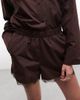Noisy May Noisy May shorts with lace hem in chocolate - part of a set-Brown - 3