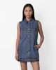 Noisy May Noisy May sleeveless denim dress in mid blue - 2