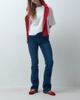 Noisy May Noisy May Stevie mid rise bootcut jeans in dark blue denim - 1