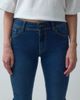 Noisy May Noisy May Stevie mid rise bootcut jeans in dark blue denim - 4