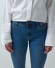Noisy May Noisy May Stevie mid rise bootcut jeans in mid blue denim - 4