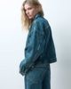 Noisy May Noisy May studded denim jacket set in dark vintage wash-Blue - 2