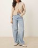 Noisy May Noisy May Susanna barrel jeans in light blue denim - 1