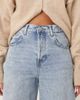 Noisy May Noisy May Susanna barrel jeans in light blue denim - 4
