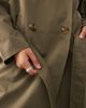 Noisy May Noisy May trench coat in khaki green - 4