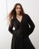 Noisy May Noisy May v neck cardigan in black - 1