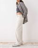 Noisy May Noisy May Yolanda mid rise straight leg jeans in ecru-White - 2