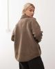 Noisy May Noisy May zip through funnel fleece in beige-Neutral - 4