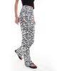 Noisy May Tall Noisy May Tall flare pants in zebra-White - 2