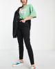 Noisy May Tall Noisy May Tall Katy high waisted mom jeans in black - 1