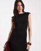 Noisy May Tall Noisy May Tall ruched detail backless midaxi dress in black - 2