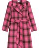 Noize Noize Katja Vegan Wool Plaid Coat - 4