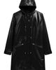 Noize Noize Sibil-V Hooded Water Resistant Coated Vinyl Raincoat - 4